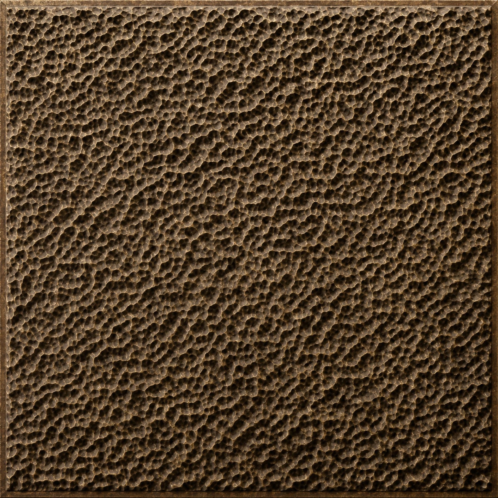 Magnum Brown Self Adhesive PVC wall Panels Textured Design
