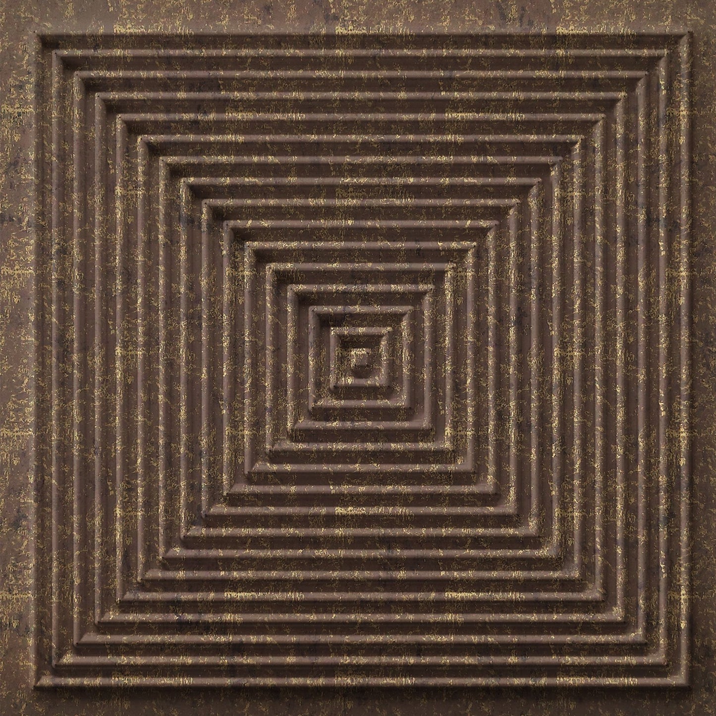 Magnum Brown Self Adhesive Panels Square Design TP112