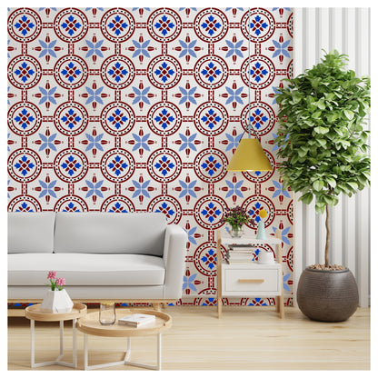 Decorative DIY stencil for wall makeover and renovation