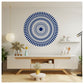 Funky Spin Cycle Mandala Design Stencil for Wall Painting (KDMD1488)