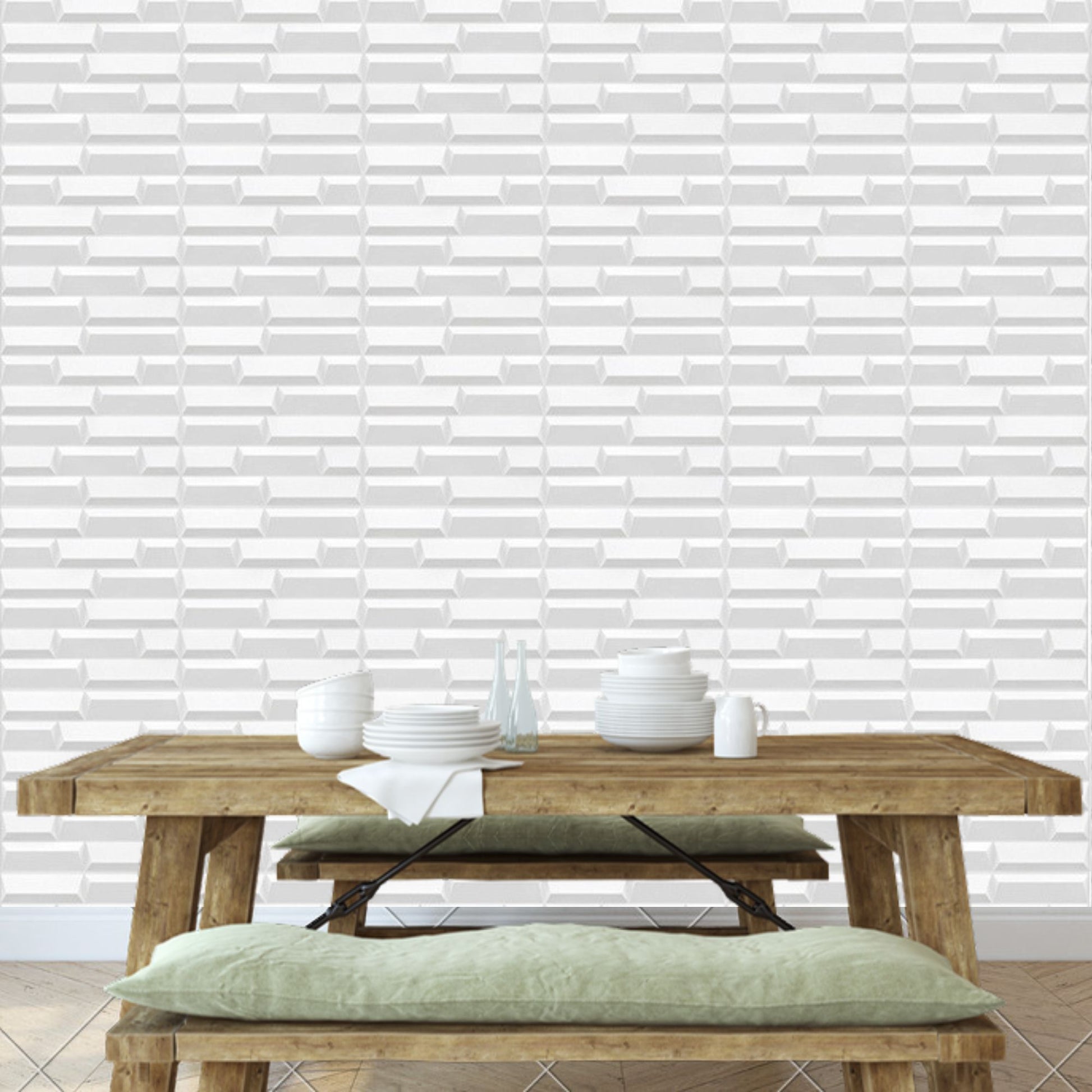 MattWhite 3D Wall Panels Vault Design-2
