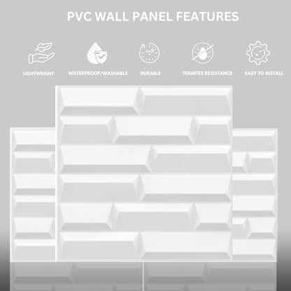 MattWhite 3D Wall Panels Vault Design-4