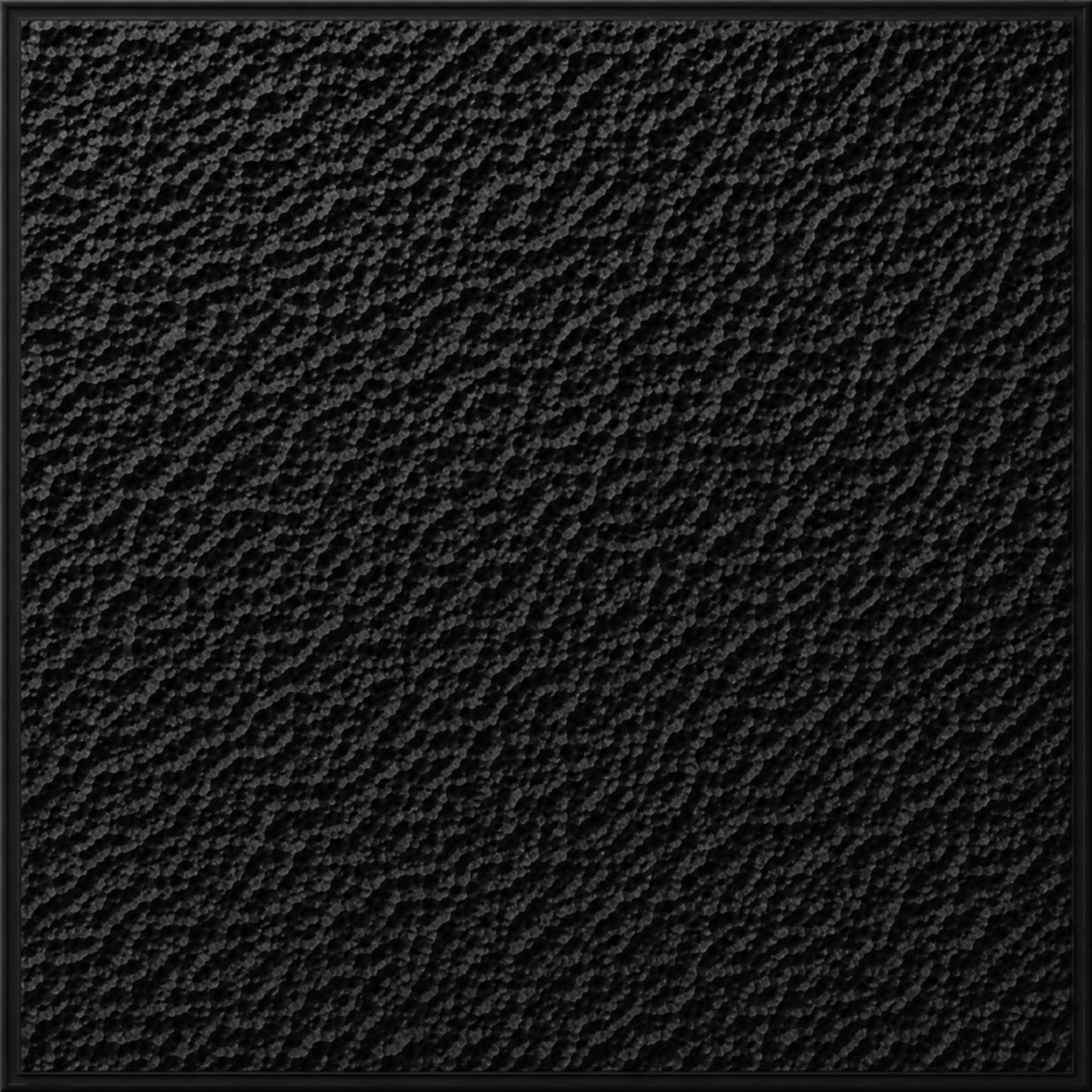 Matt Black Self Adhesive PVC wall Panels Textured Design
