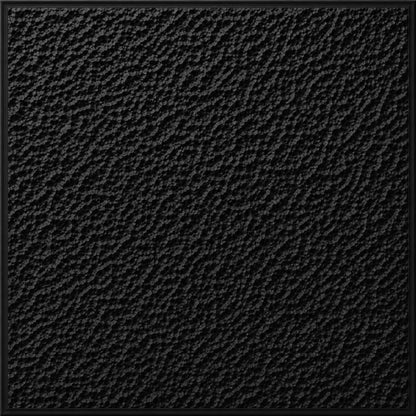 Matt Black Self Adhesive PVC wall Panels Textured Design
