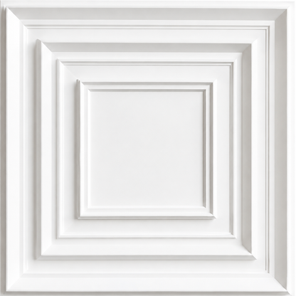 Matt White 3D Wall Panels Accent Design