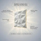 Matt White 3D Wall Panels Stone Design