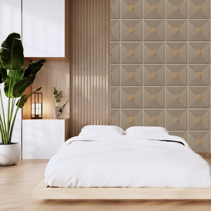 Mega Graige - Copper Self Adhesive Panels Line Design
