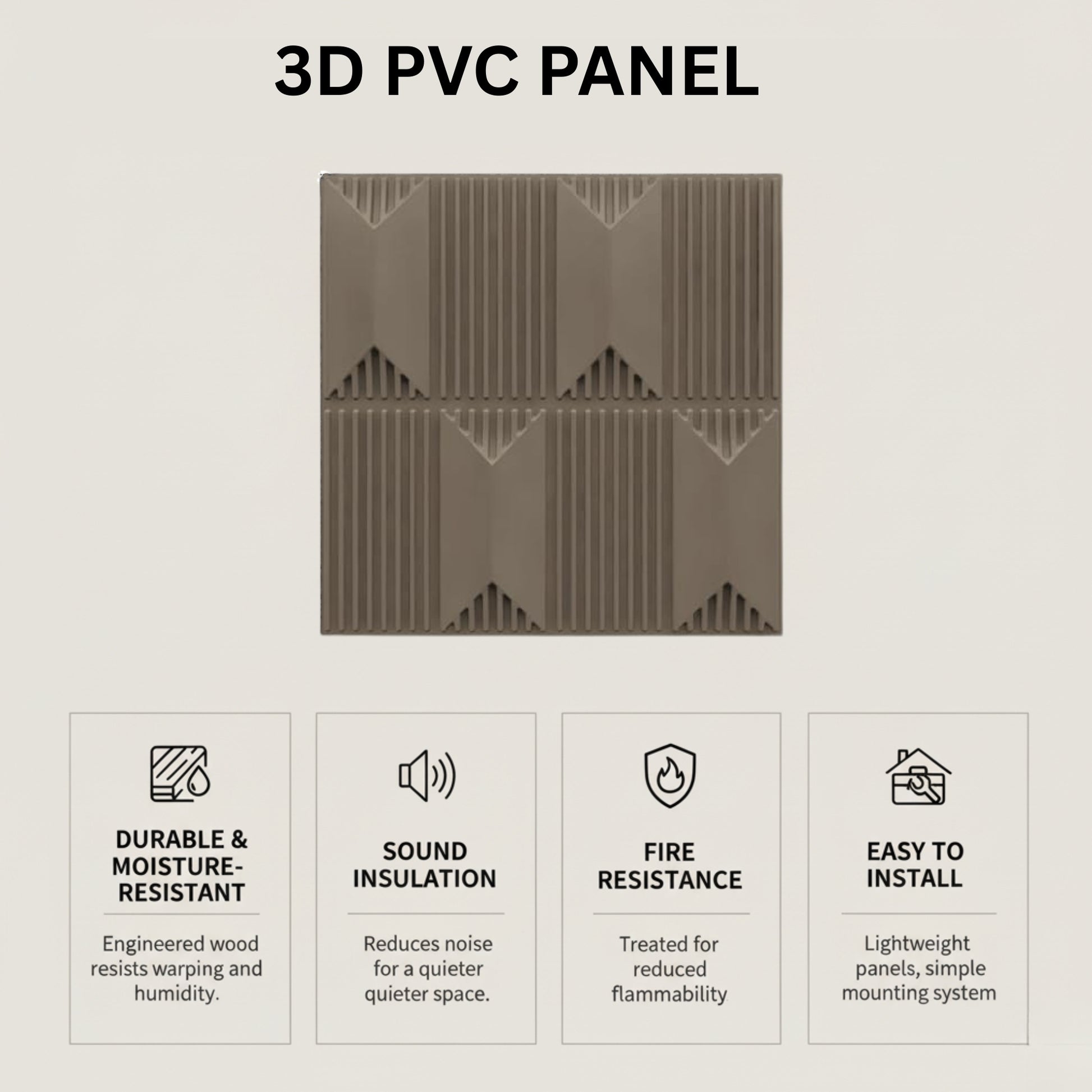 Mega Graige 3D Wall Panels Artisan Design