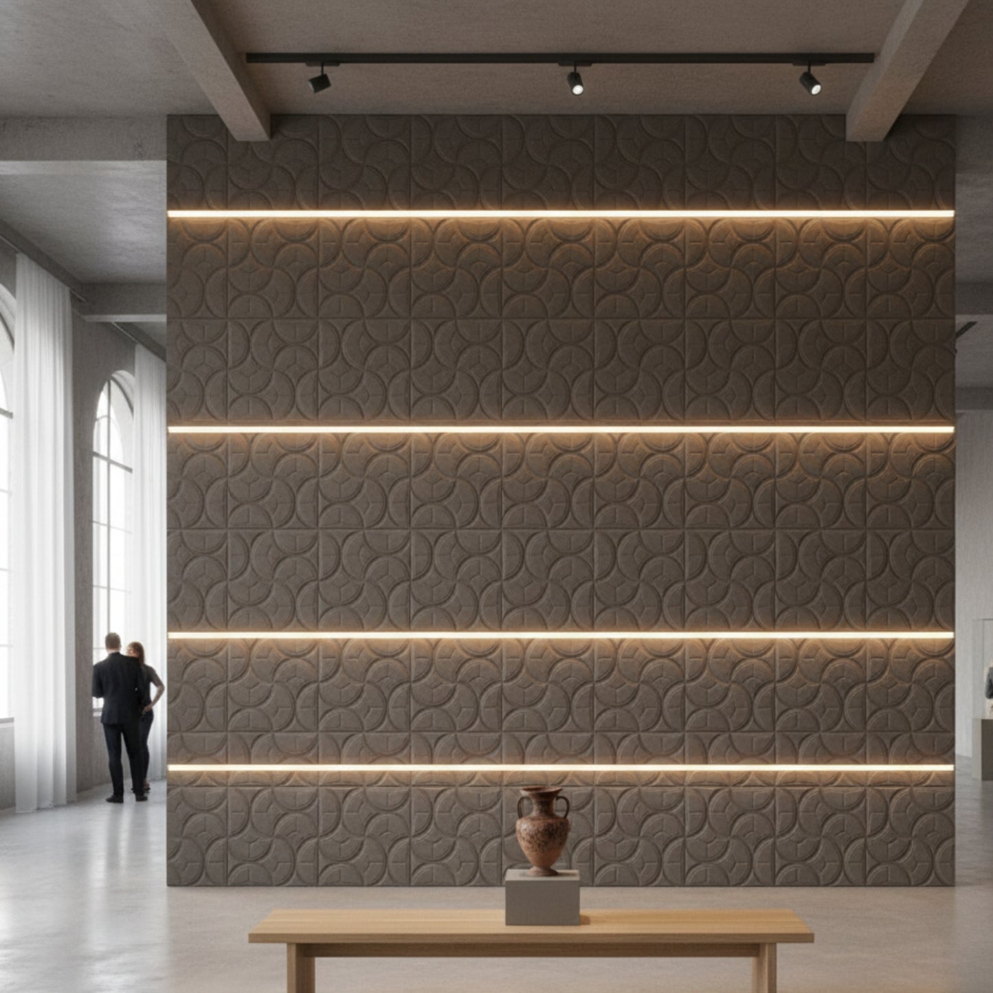 Mega Graige 3D Wall Panels Luna Design