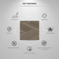 Mega Graige 3D Wall Panels Pixel Design