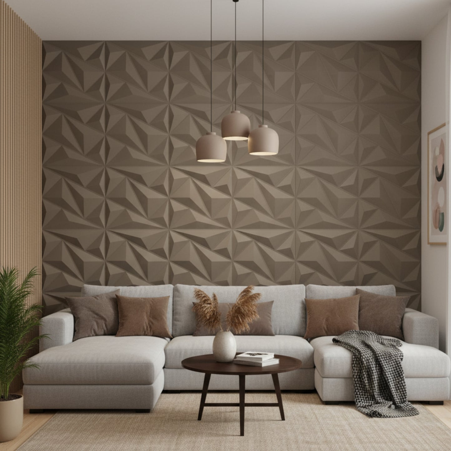 Mega Graige 3D Wall Panels Alps Design