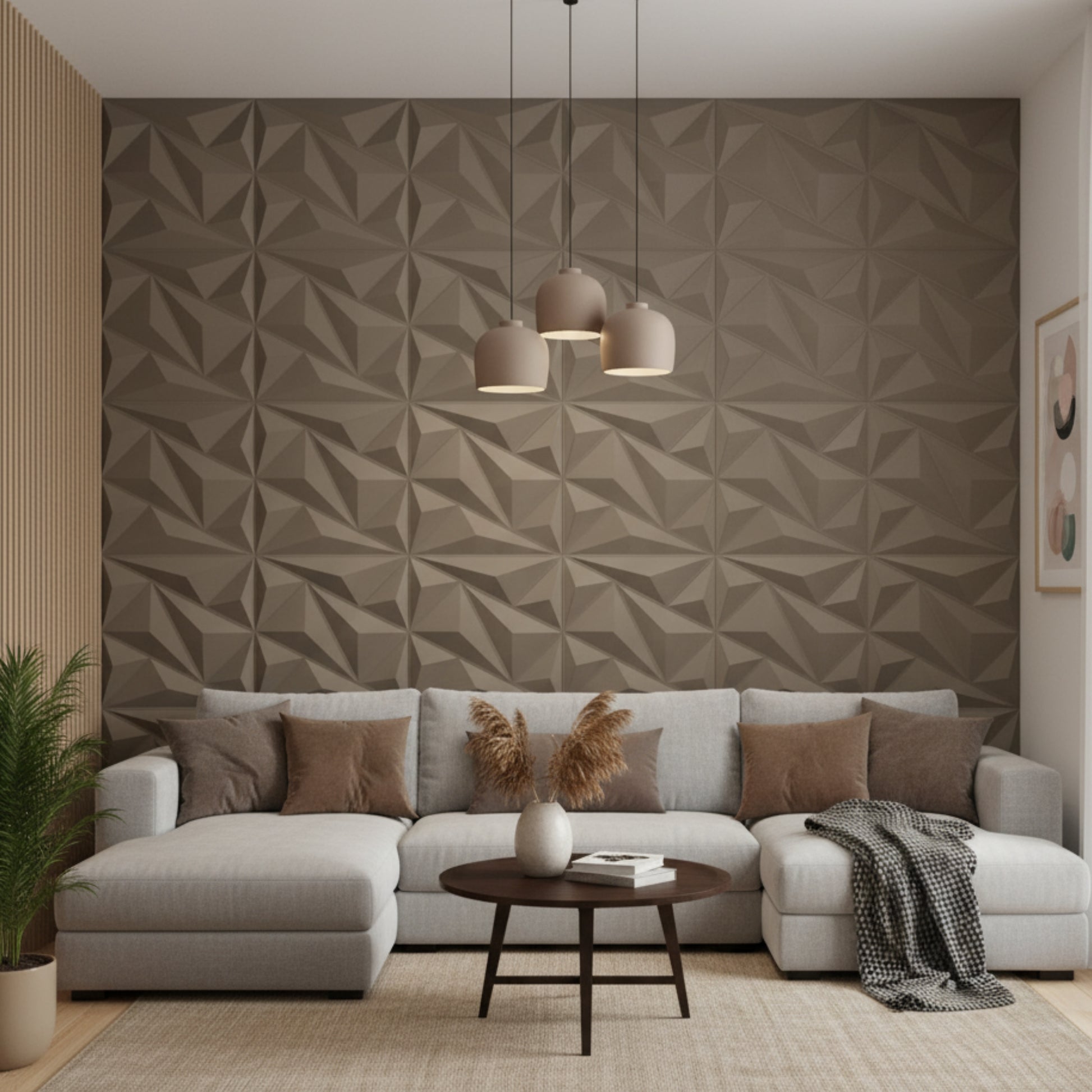 Mega Graige 3D Wall Panels Alps Design