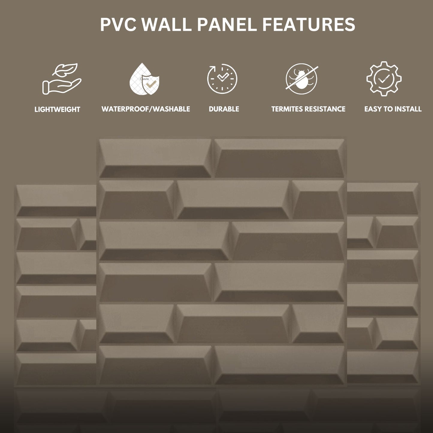 Mega Graige 3D Wall Panels Vault Design-4