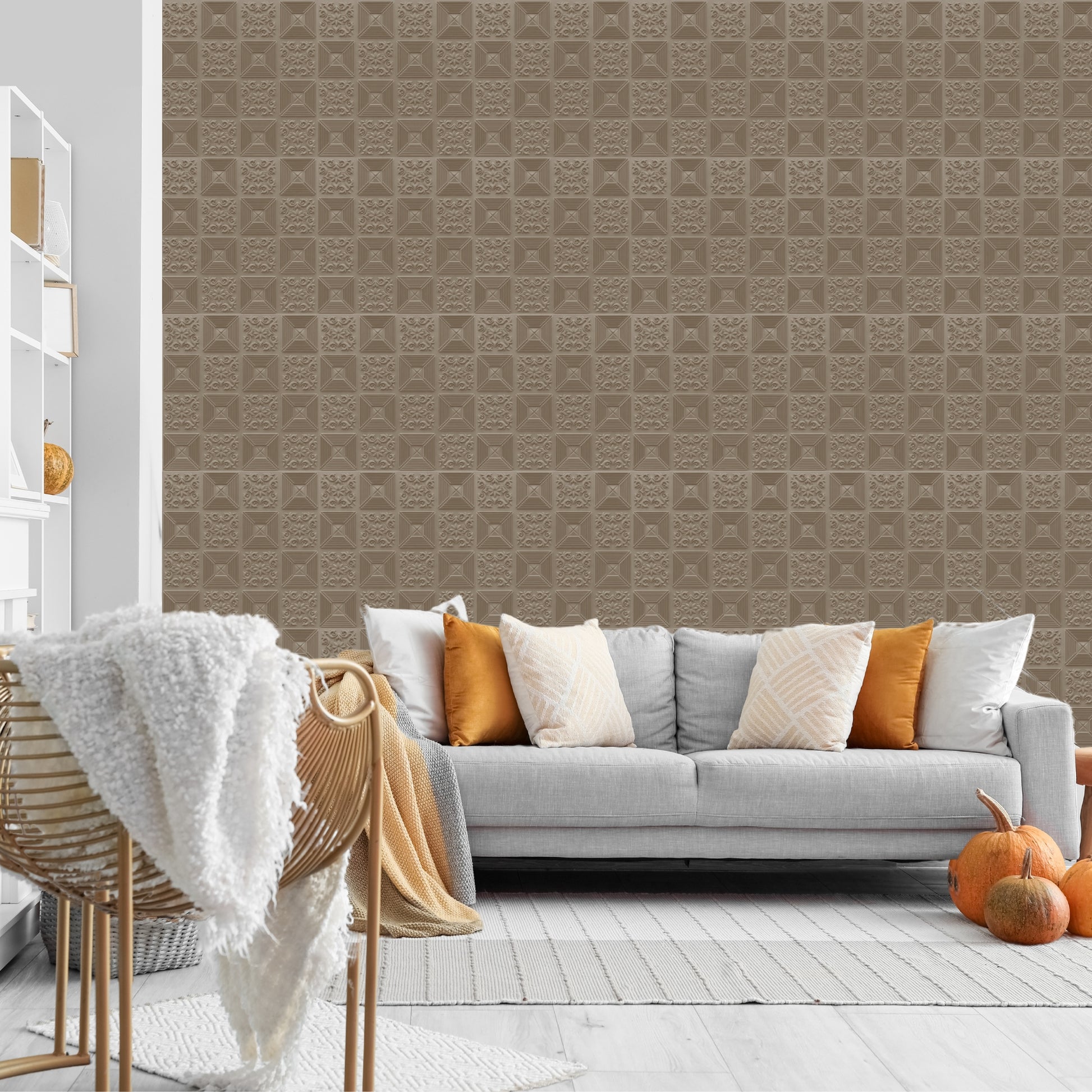 Mega Graige Self Adhesive Wall Panels Flower Design