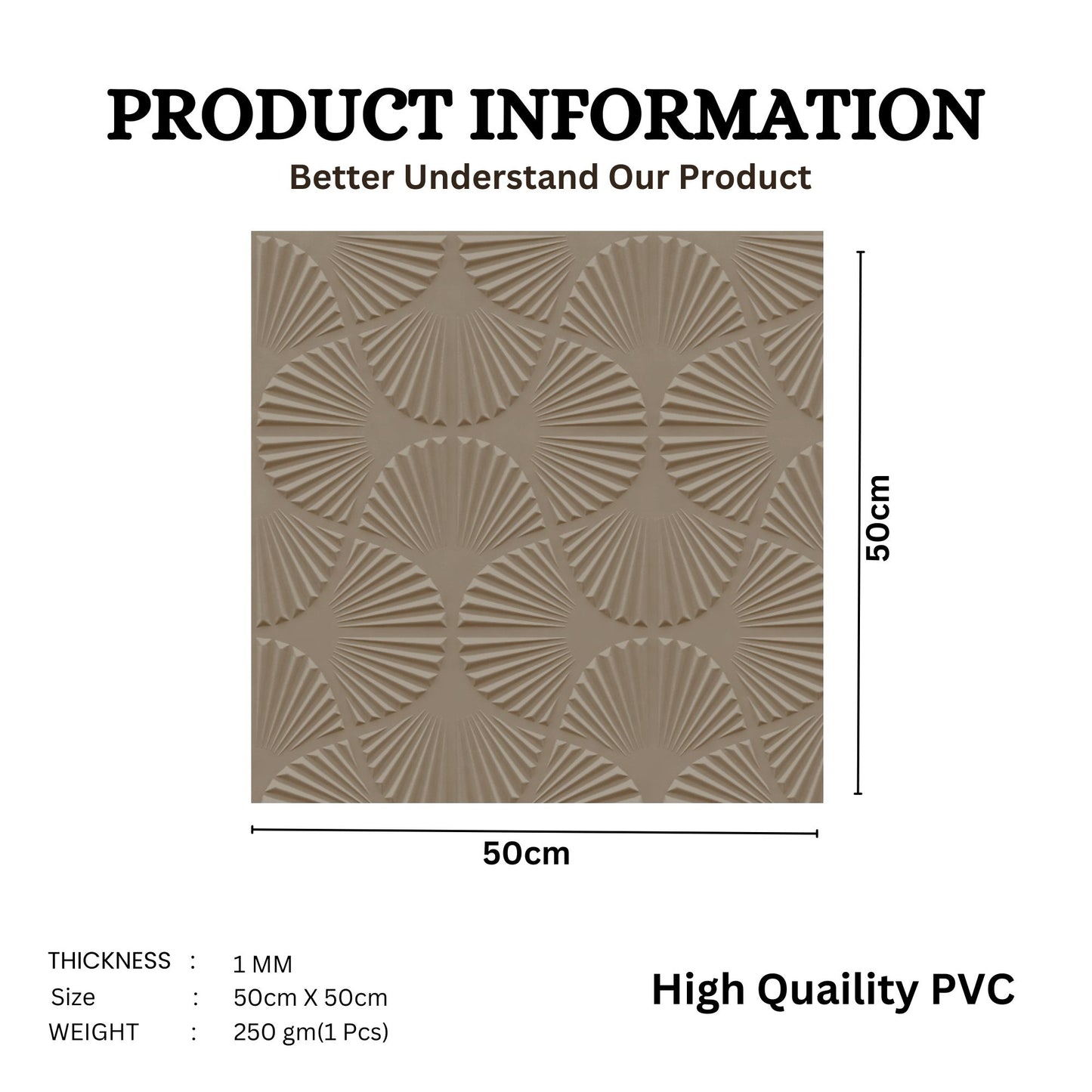 Mega Graige Self Adhesive Panels Hand Fan Design