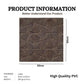 Magnum Brown Self Adhesive Panels Hand Fan Design