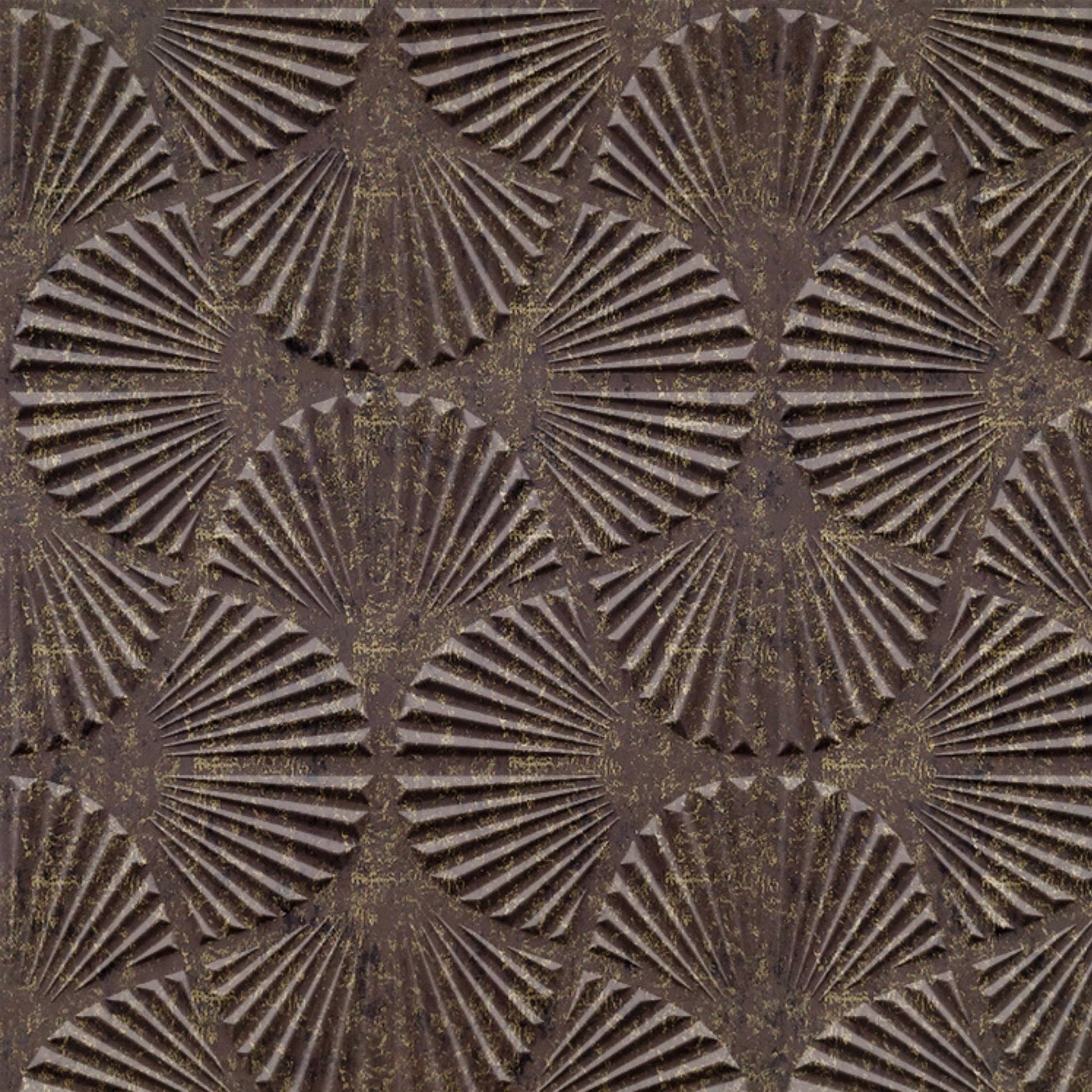Magnum Brown Self Adhesive Panels Hand Fan Design