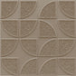 3D Self Adhesive Wall Panel Quarter Circle Design- 50x50cm