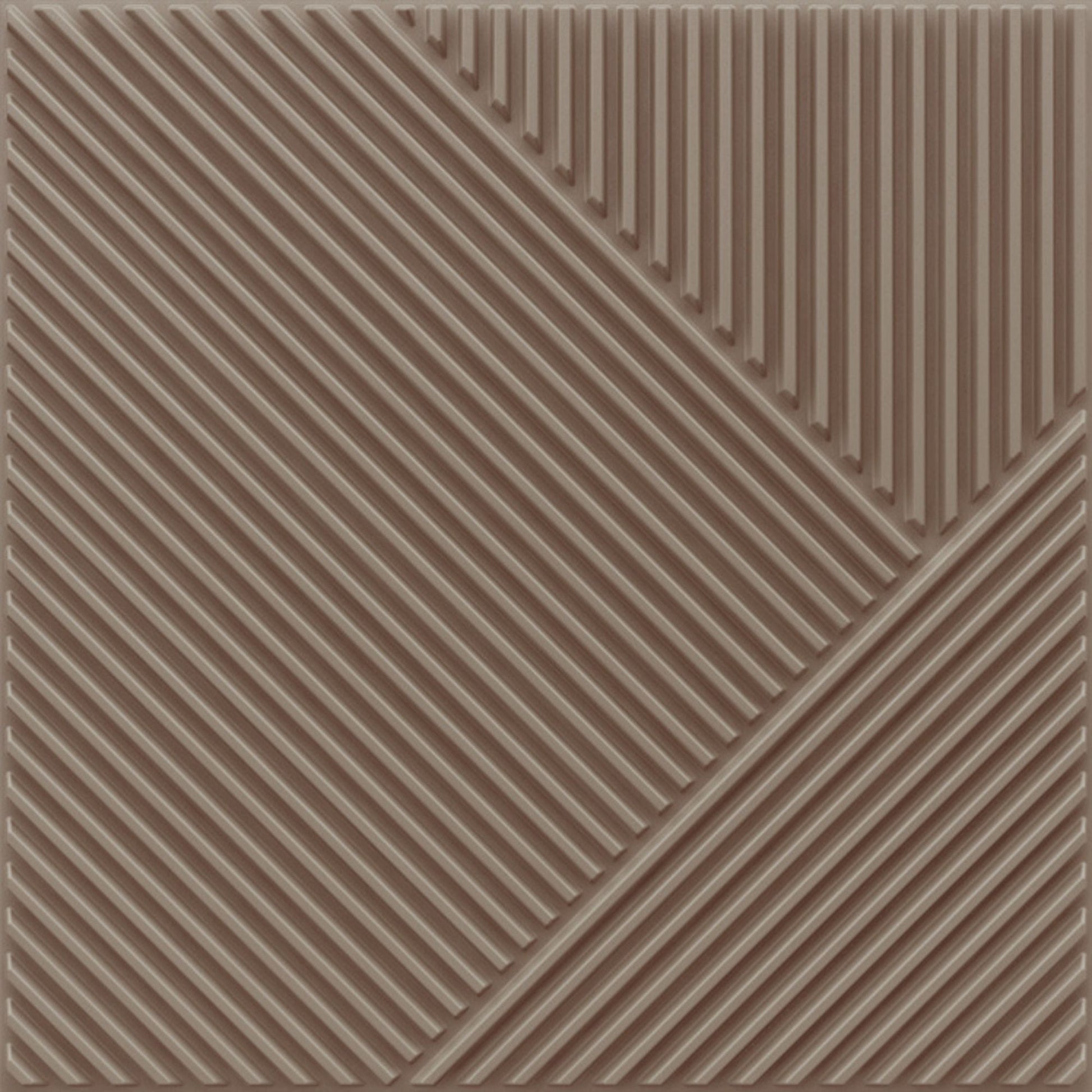 Mega Greige Self Adhesive Panels Stripe Design