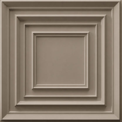 Mega Greige 3D Wall Panels Accent Design