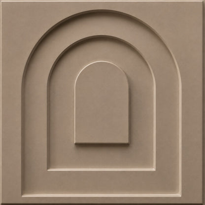 Mega Greige Archi Design 3D Wall Panel