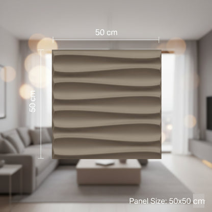 Mega Graige 3D Wall Panels Dune Design