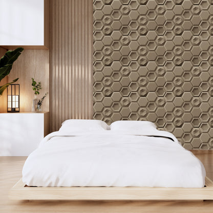 Mega Graige 3D Wall Panels Hexagon Design-5001