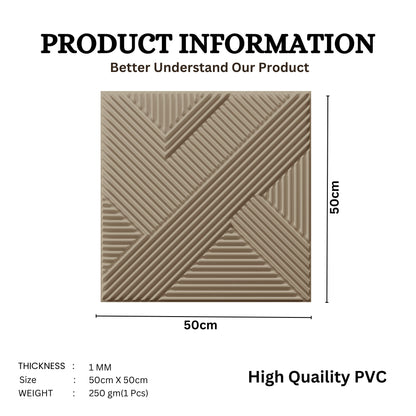 Mega Graige Self Adhesive Panels Line Abstract Design