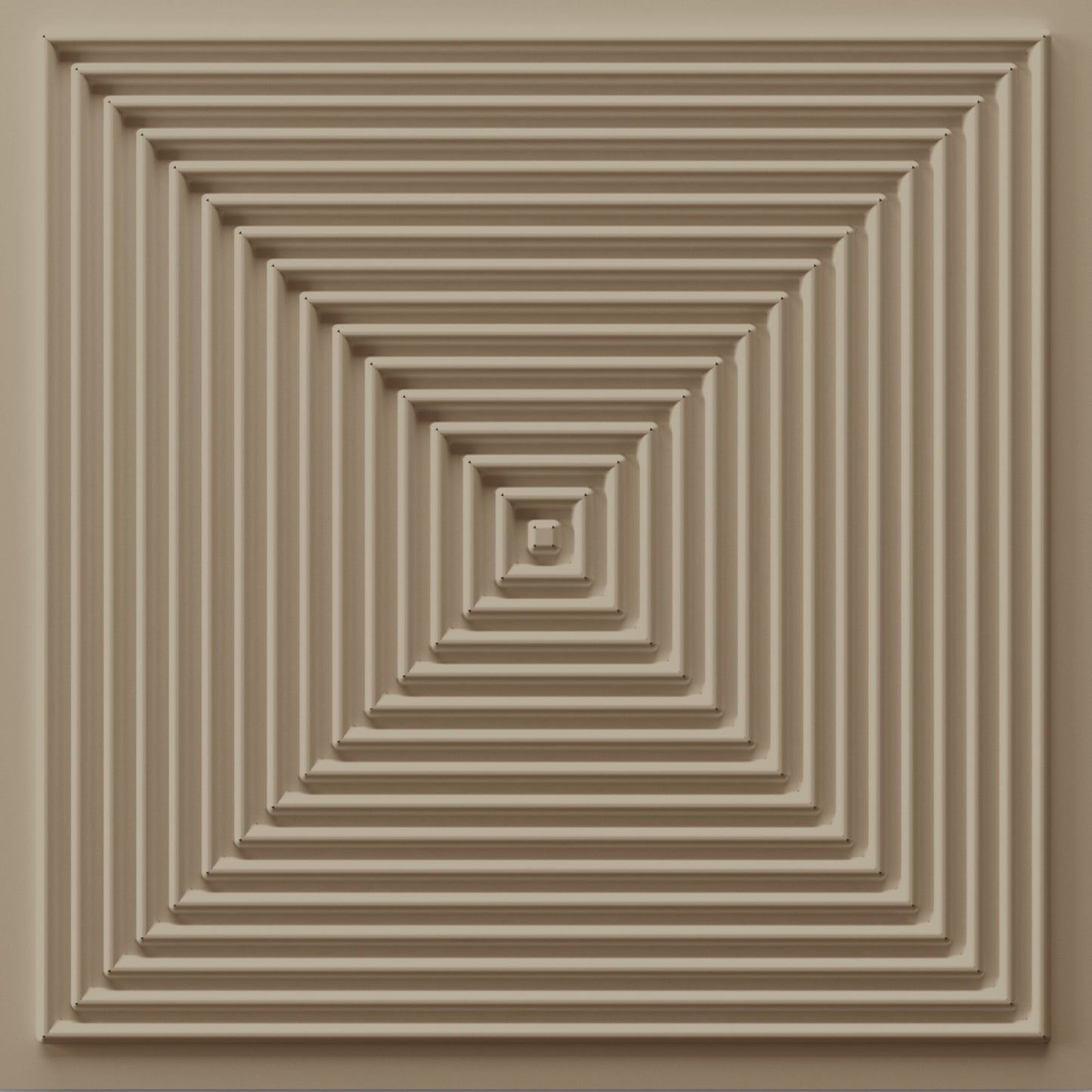 Mega Greige Pyramid Design 3D Wall Panel