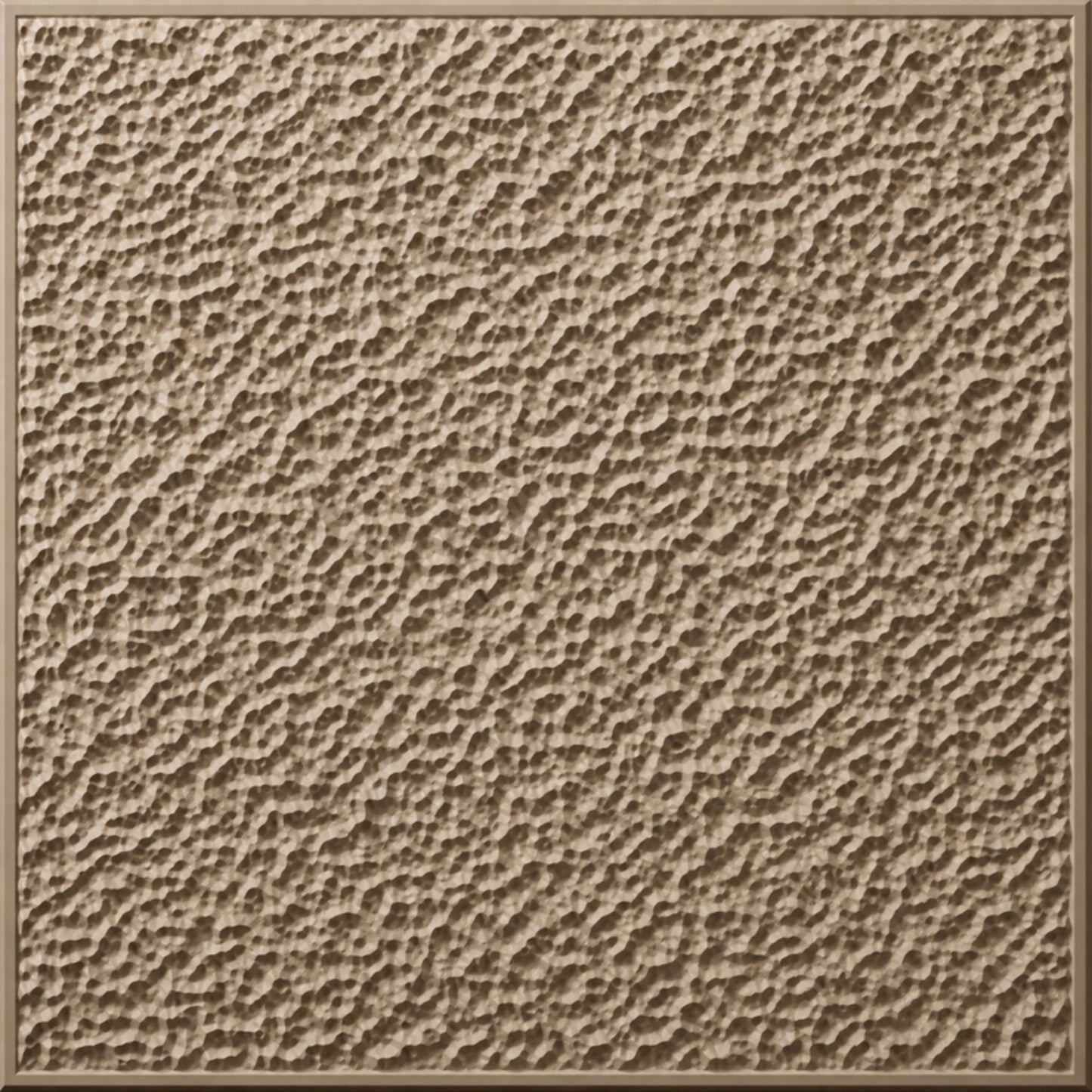 Mega Greige Self Adhesive PVC wall Panels Textured Design
