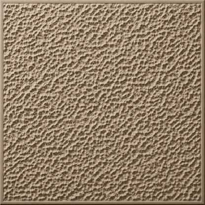 Mega Greige Self Adhesive PVC wall Panels Textured Design
