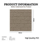 Mega Greige Self Adhesive 3D Panels Brick Design