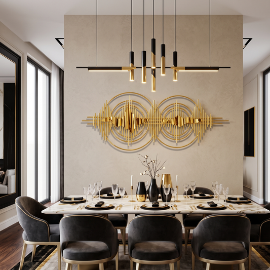 Metal Wall Art - Size 1.5X60X5 cm| Modern Art