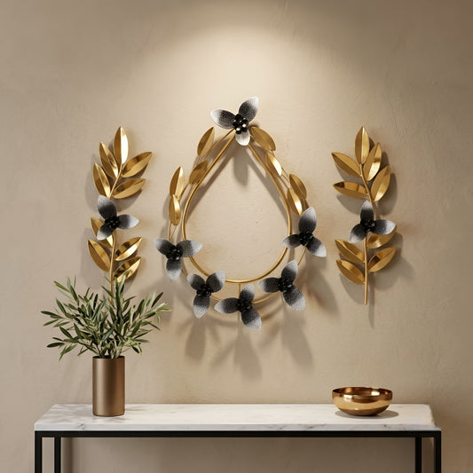 Metal Wall Art - Size 68X90 (82X82) cm| Drop Art