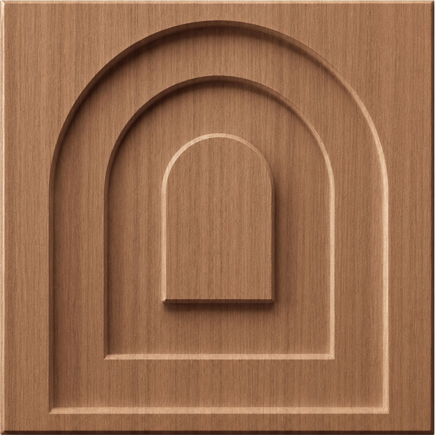 Metallic Wood Archi Design 3D Wall Panel