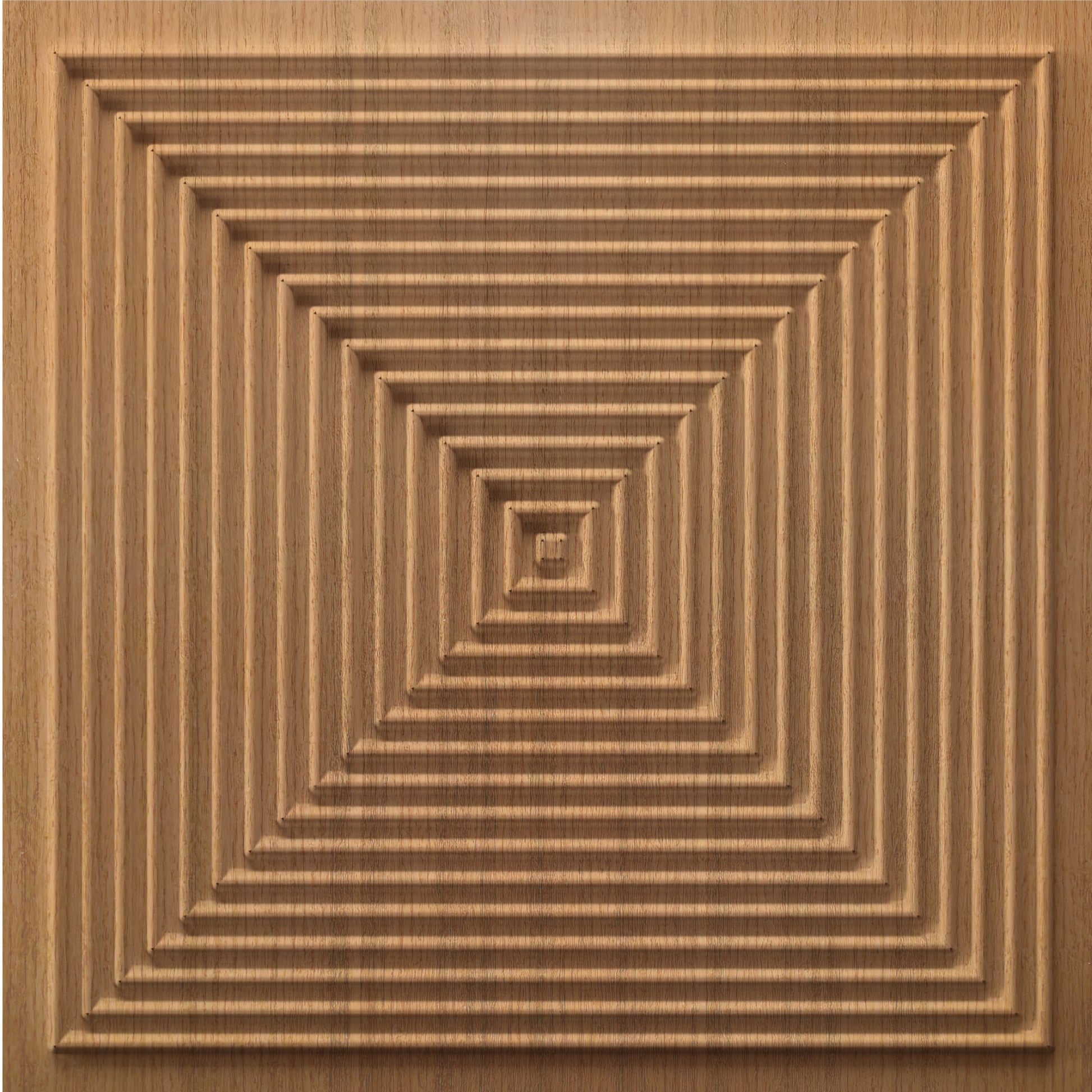 Metallic Wood Self Adhesive Panels Square Design TP112