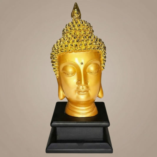 Abstract Modern Art Sculpture Showpiece for Home Decor -Buddha Face