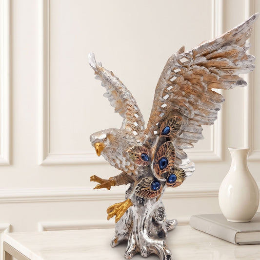 Abstract Modern Art Sculpture Showpiece for Home Decor - Eagle