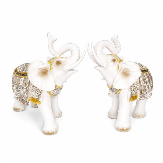 Abstract Modern Art Sculpture Showpiece for Home Decor -Royal Elephant