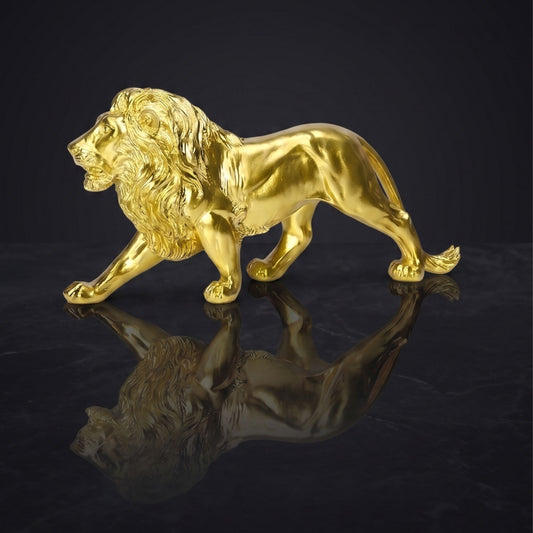 Abstract Modern Art Sculpture Showpiece for Home Decor - Lion