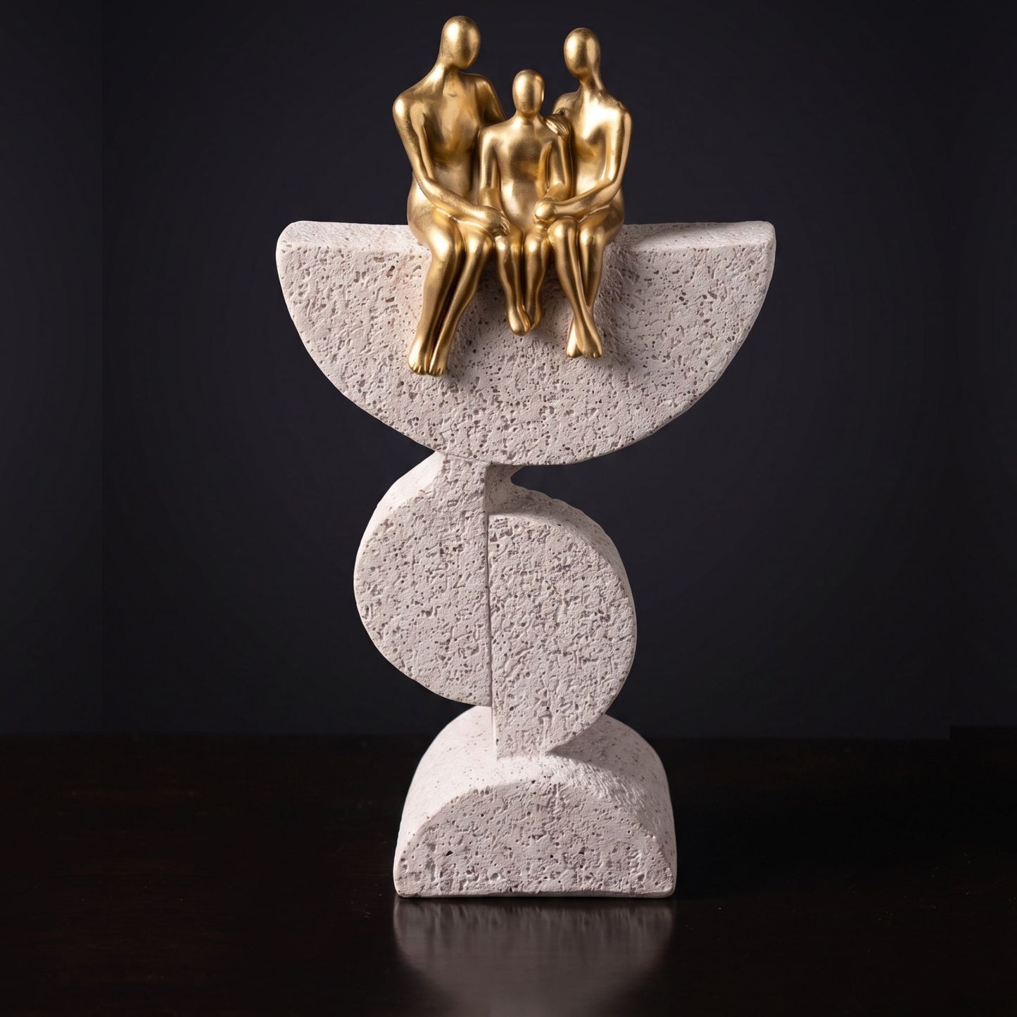 Abstract Modern Art Sculpture Showpiece for Home Decor - Family