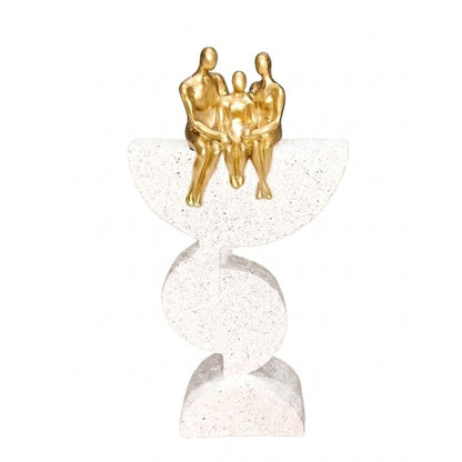 Abstract Modern Art Sculpture Showpiece for Home Decor - Family