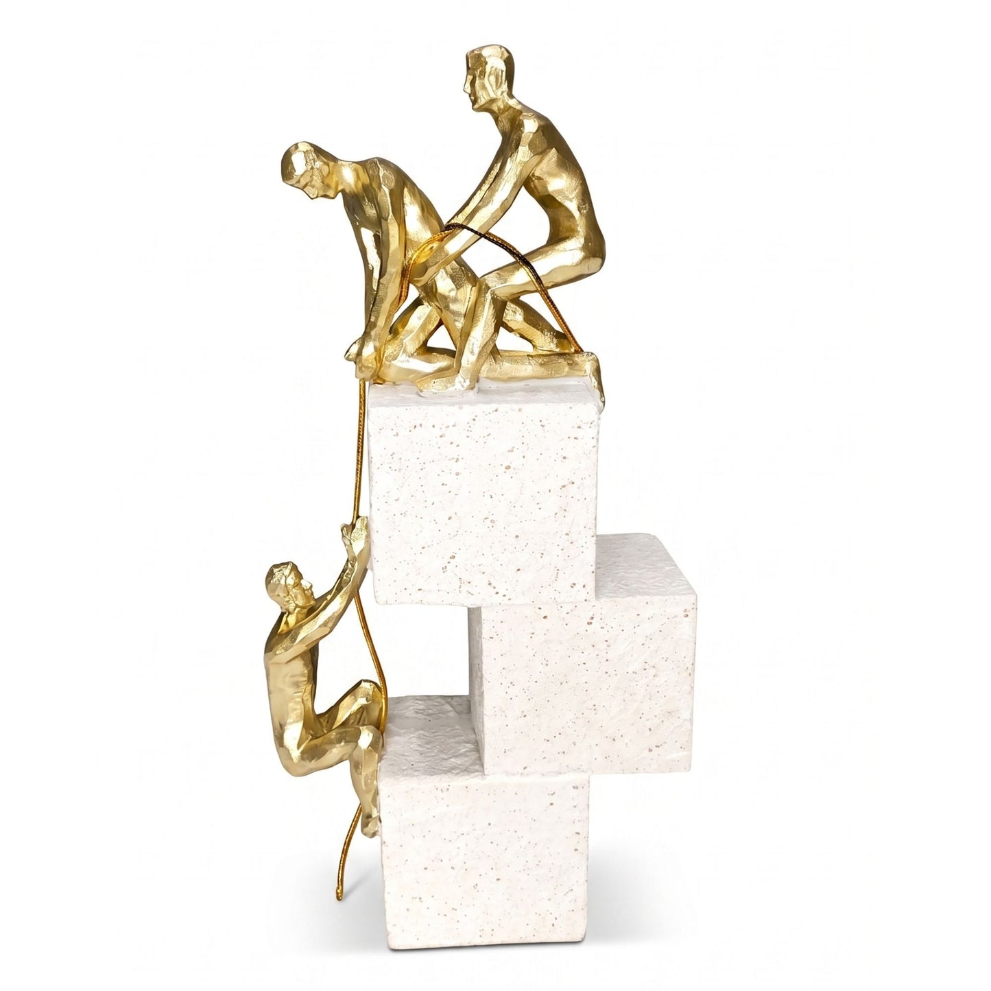Abstract Modern Art Sculpture Showpiece for Home Decor - Three Man