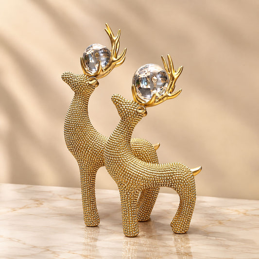 Abstract Modern Art Sculpture Showpiece for Home Decor - Deer