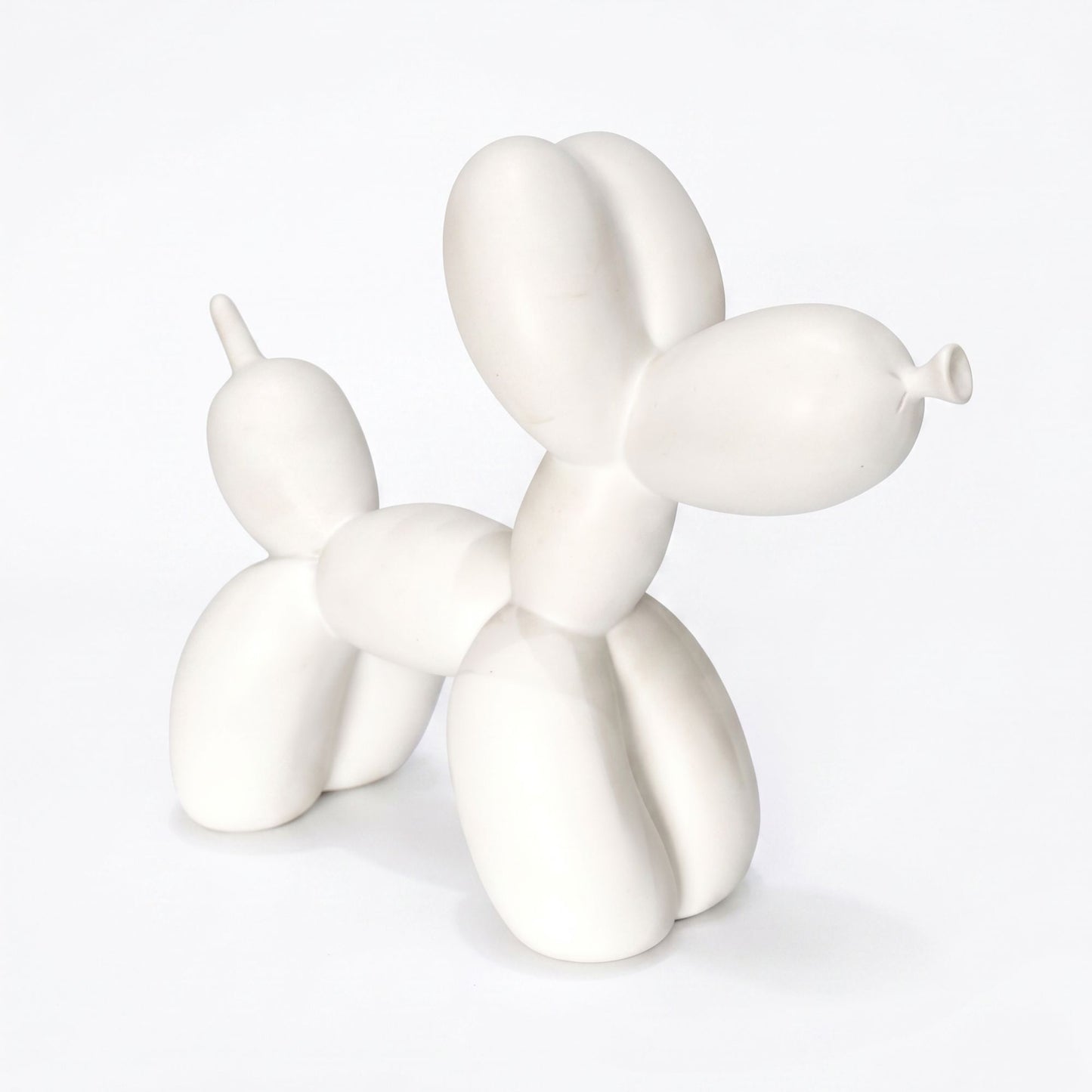 Abstract Modern Art Sculpture Showpiece for Home Decor - Balloon Creature White