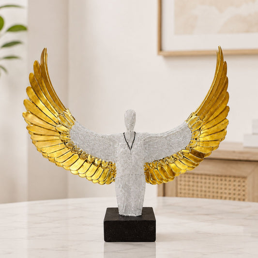 Abstract Modern Art Sculpture Showpiece for Home Decor - Knee wings