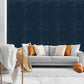Navy Blue Self Adhesive Wall Panels Abstract Design