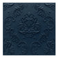 Navy Blue Self Adhesive Panels Damask Design

