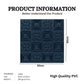 Navy Blue Self Adhesive Wall Panels Flower Design