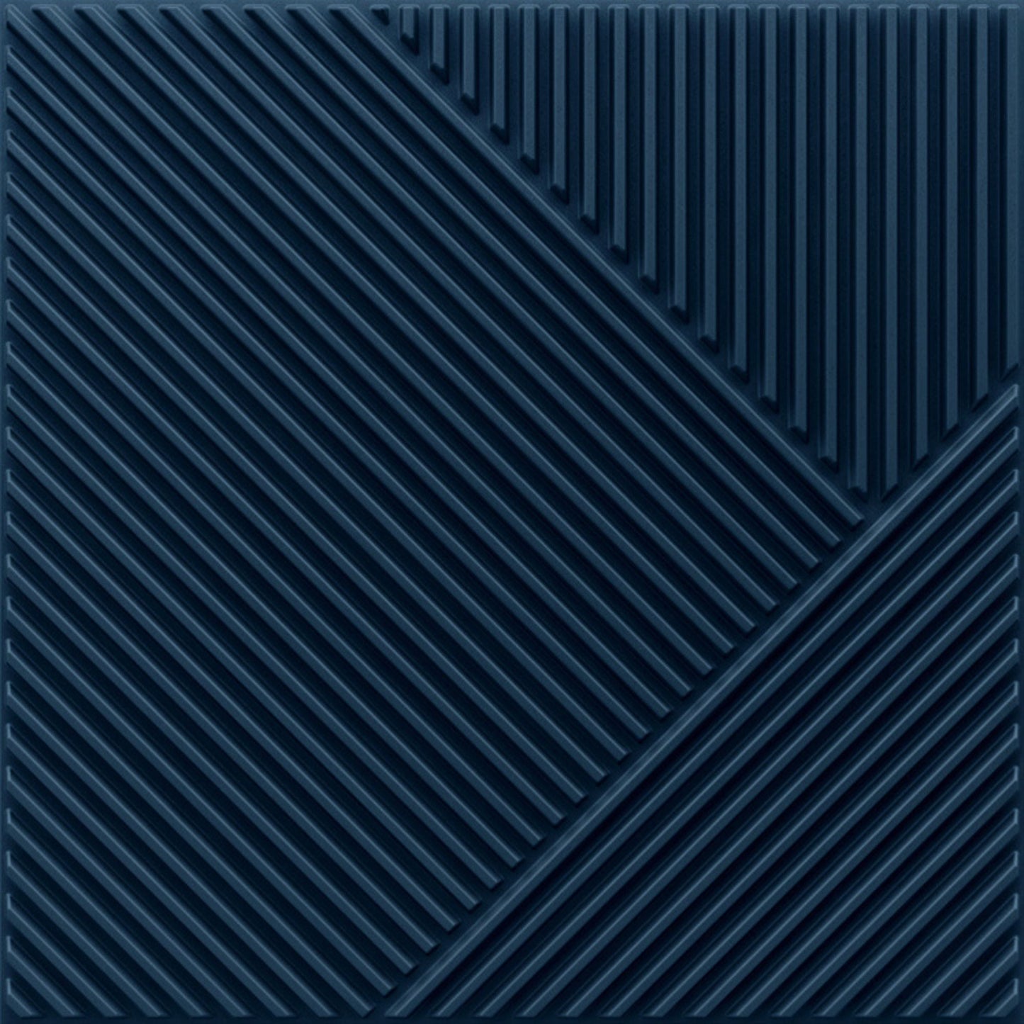 Navy Blue Self Adhesive Panels Stripe Design
